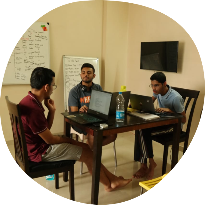 Group of people smiling